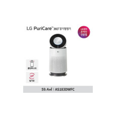 LG 퓨리케어 360 공기청정기 플러스 AS183DWFC 클린부스터 UP가전 